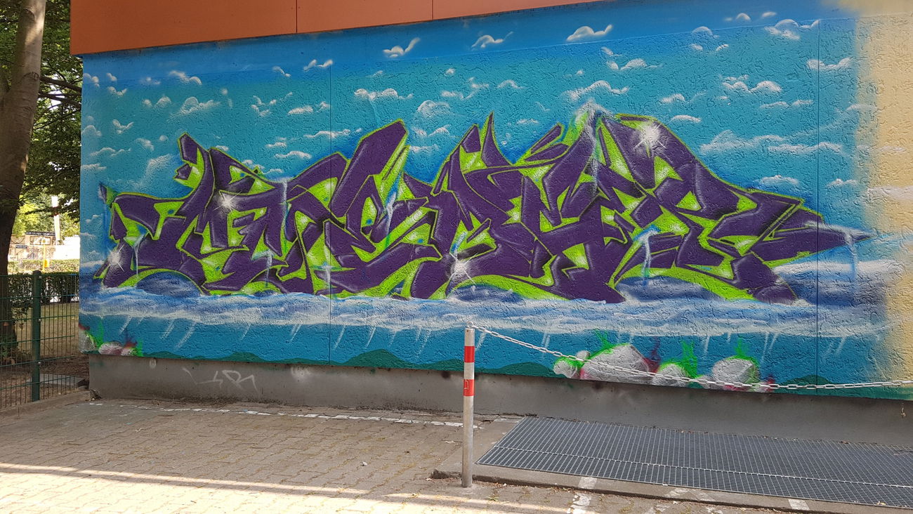 Graffiti Wall - Photo by SpukOne