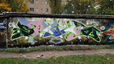 Graffiti Wall - Photo by SpukOne