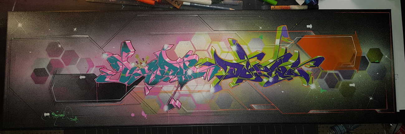 Graffiti Wall - Photo by SpukOne