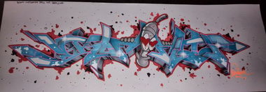 Graffiti Sketch - Photo by SpukOne
