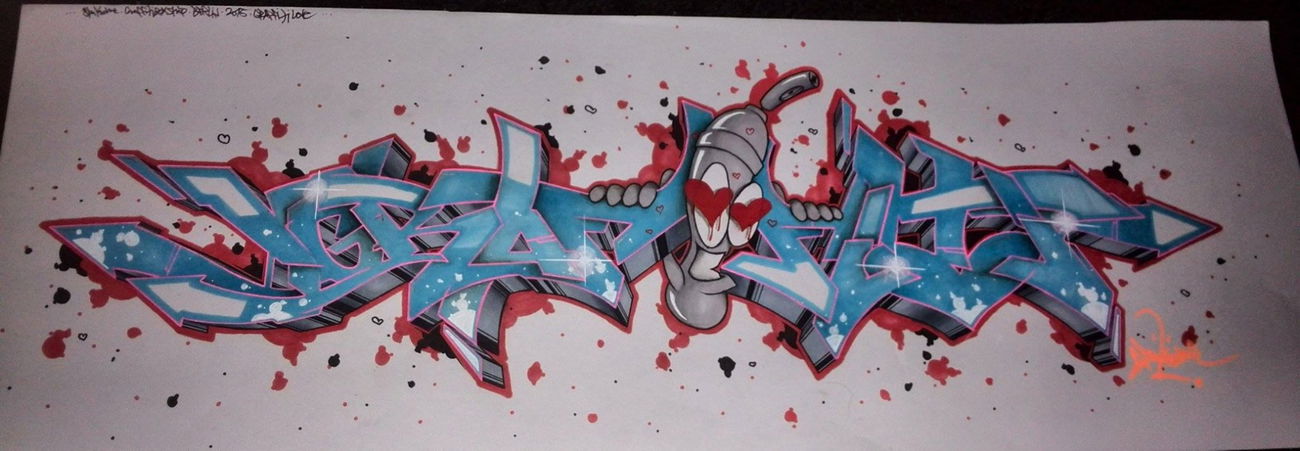 Graffiti Sketch - Photo by SpukOne