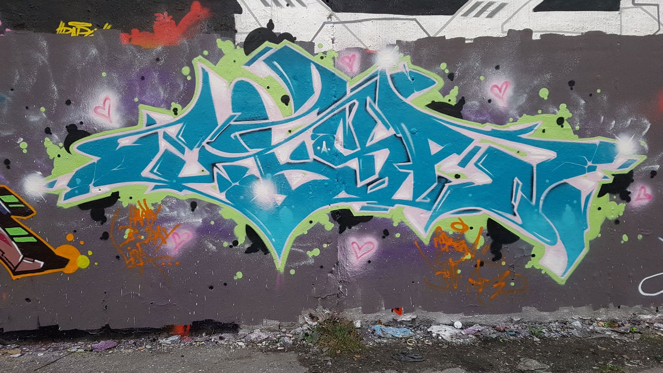 Graffiti Wall - Photo by SpukOne