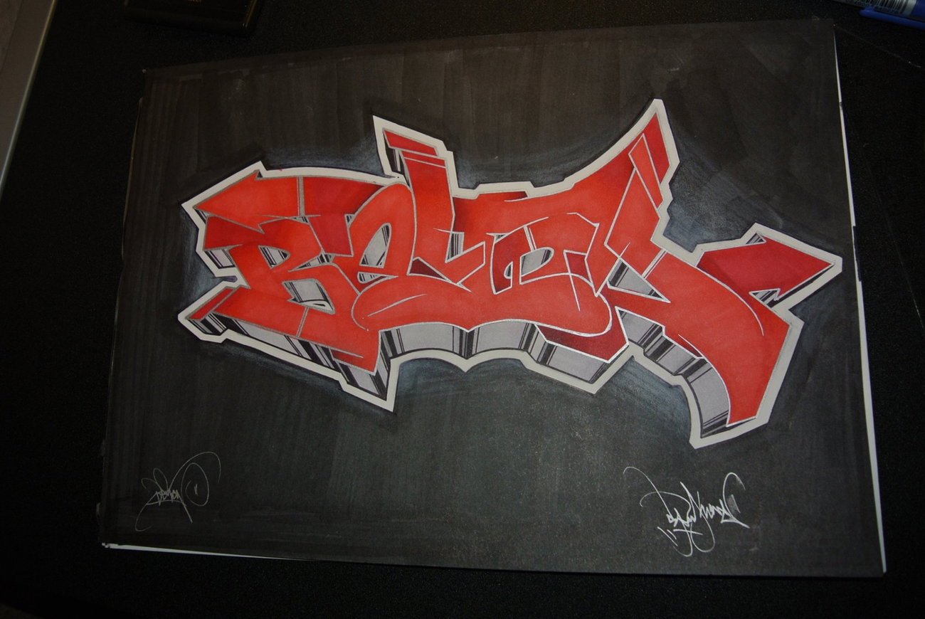 Graffiti Sketch - Photo by SpukOne
