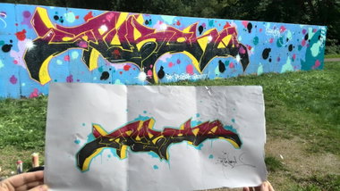 Graffiti Wall - Photo by SpukOne - SpukOne