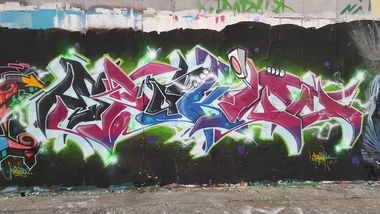 Graffiti Wall - Photo by SpukOne