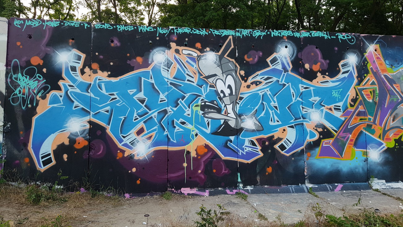 Graffiti Wall - Photo by SpukOne