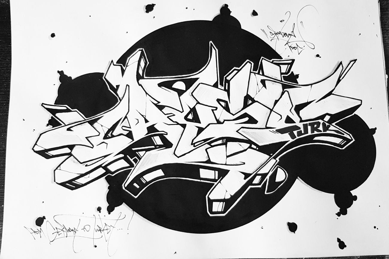 Graffiti Wall - Photo by SpukOne