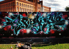Graffiti Wall - Photo by SpukOne