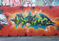 Graffiti Wall - Photo by SpukOne