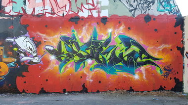 Graffiti Wall - Photo by SpukOne