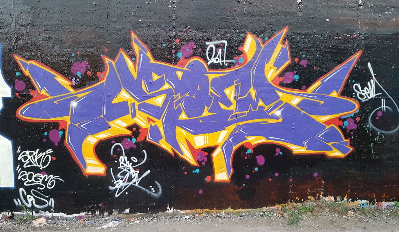 Graffiti Wall - Photo by SpukOne