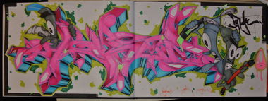 Graffiti Sketch - Photo by SpukOne