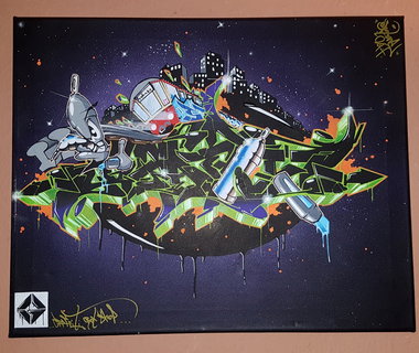 Graffiti Wall - Photo by SpukOne