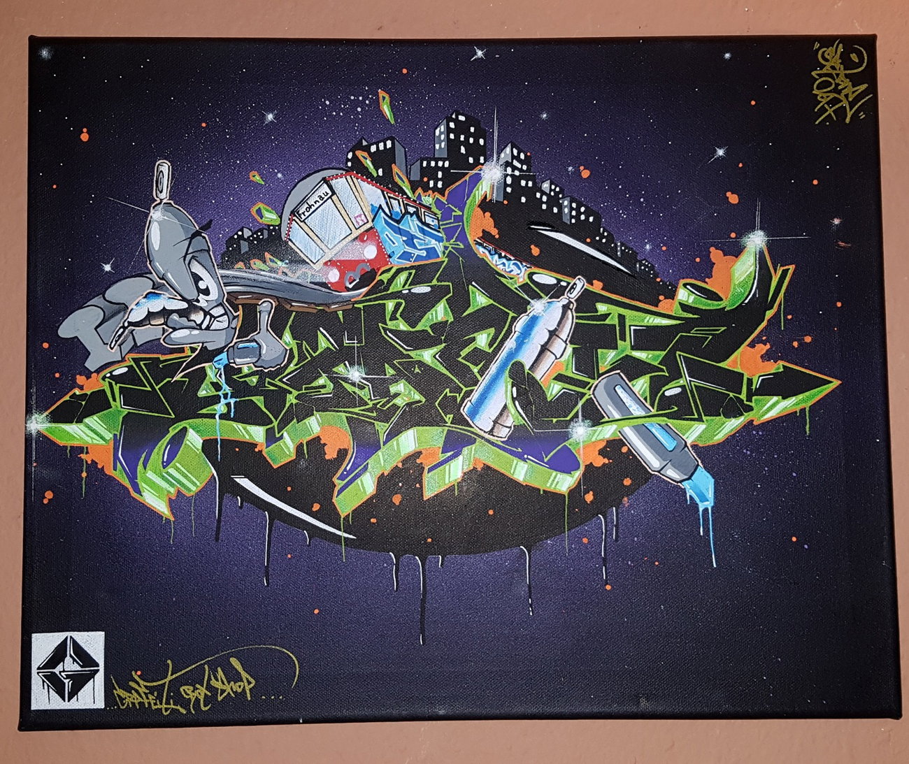 Graffiti Wall - Photo by SpukOne