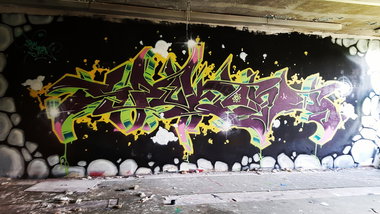 Graffiti Wall - Photo by SpukOne