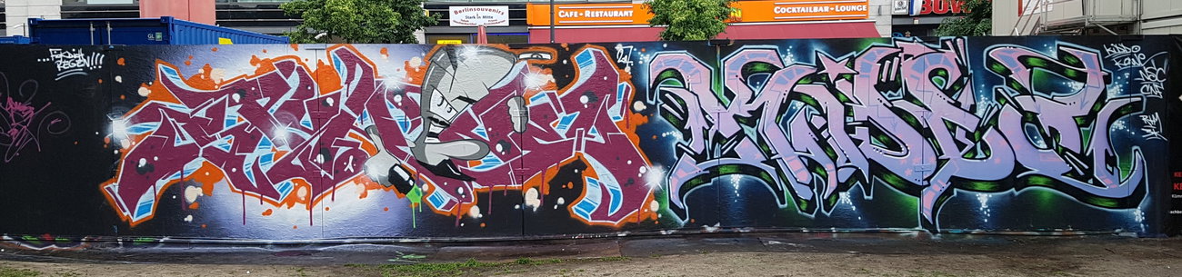 Graffiti Wall - Photo by SpukOne