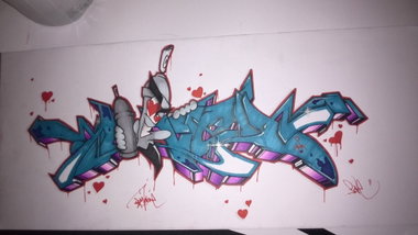 Graffiti Wall - Photo by SpukOne