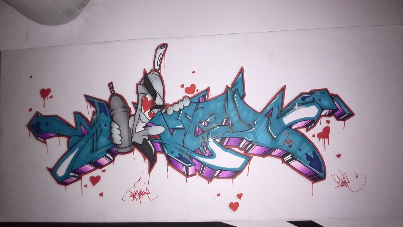 Graffiti Wall - Photo by SpukOne