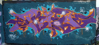 Graffiti Wall - Photo by SpukOne