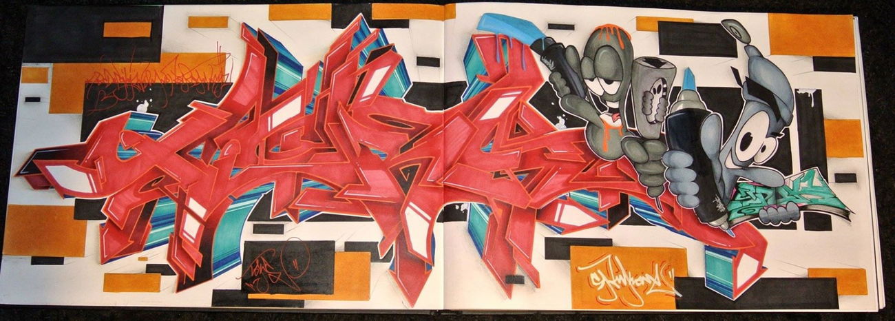 Graffiti Sketch - Photo by SpukOne