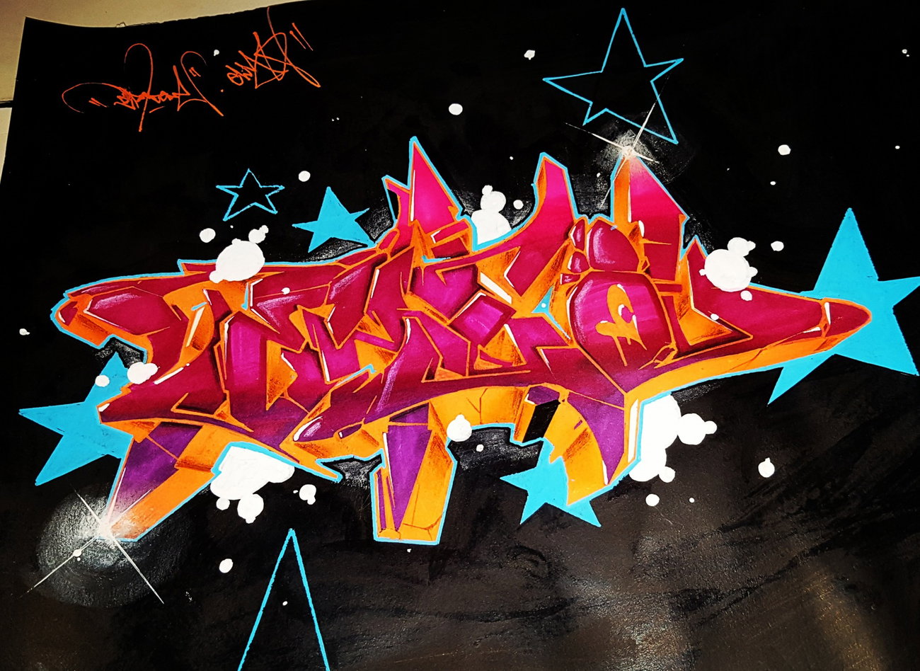 Graffiti Wall - Photo by SpukOne