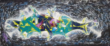 Graffiti Wall - Photo by SpukOne