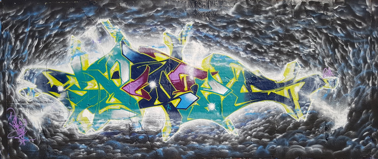 Graffiti Wall - Photo by SpukOne