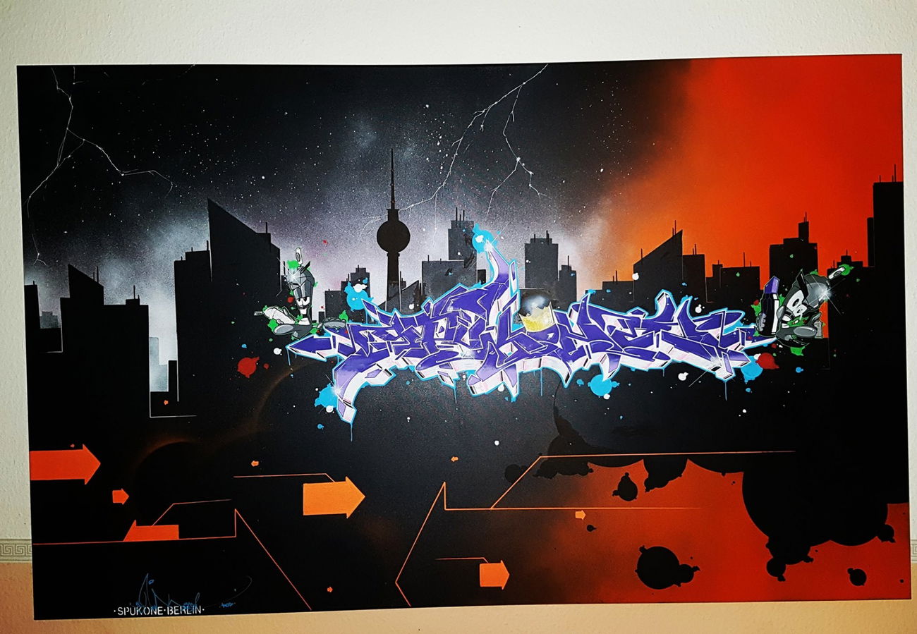 Graffiti Artwork - Photo by SpukOne