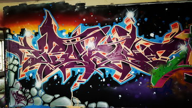 Graffiti Wall - Photo by SpukOne