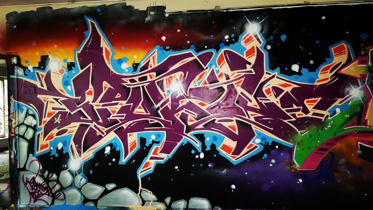 Graffiti Wall - Photo by SpukOne