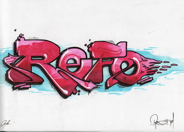 Graffiti Sketch - Photo by Squeeeza - Reform (2014)