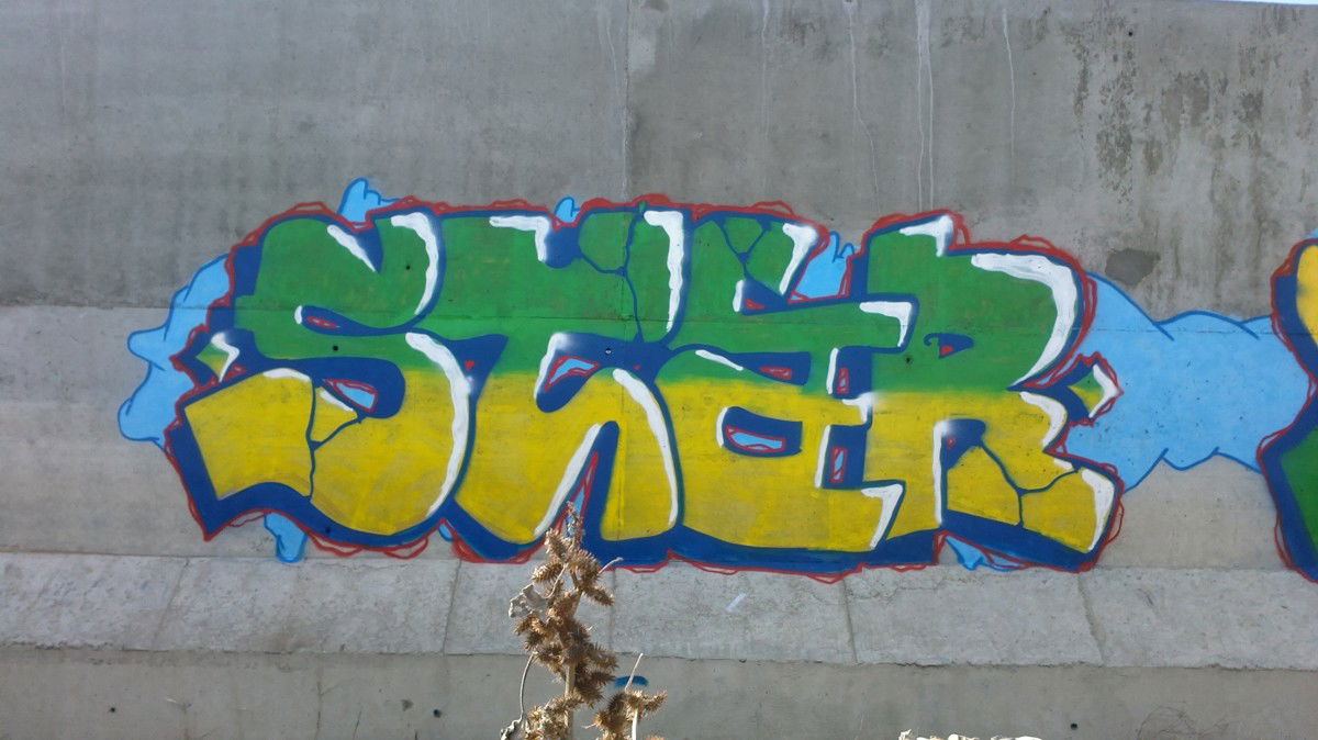 Graffiti Wall in Astrakhan - Photo by StaRONE