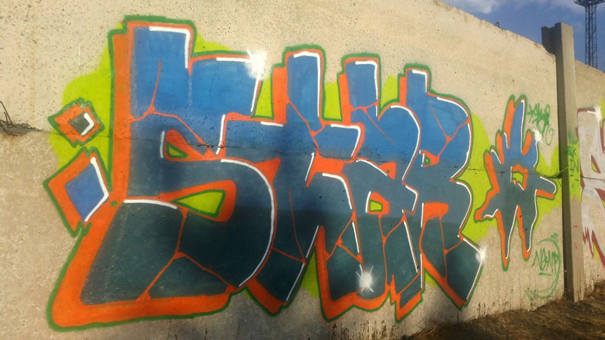 Graffiti Wall in Astrakhan - Photo by StaRONE