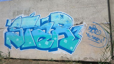 Graffiti Bombing in Astrakhan - Photo by StaRONE