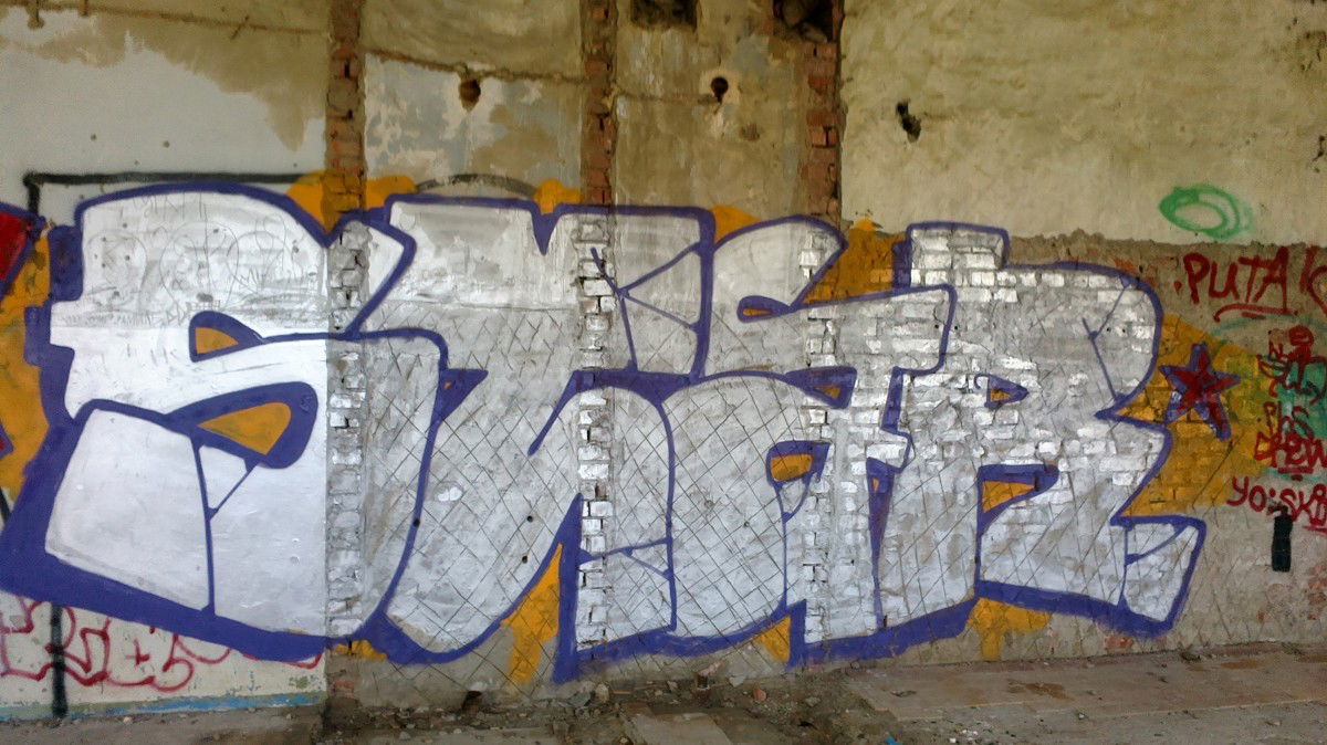 Graffiti Bombing in Astrakhan - Photo by StaRONE