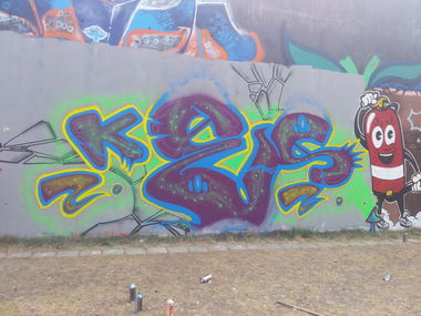 Graffiti Wall - Photo by Stadter - Kes (2013)