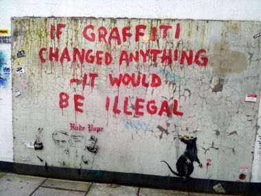 Graffiti Wall in London - Photo by Stadter
