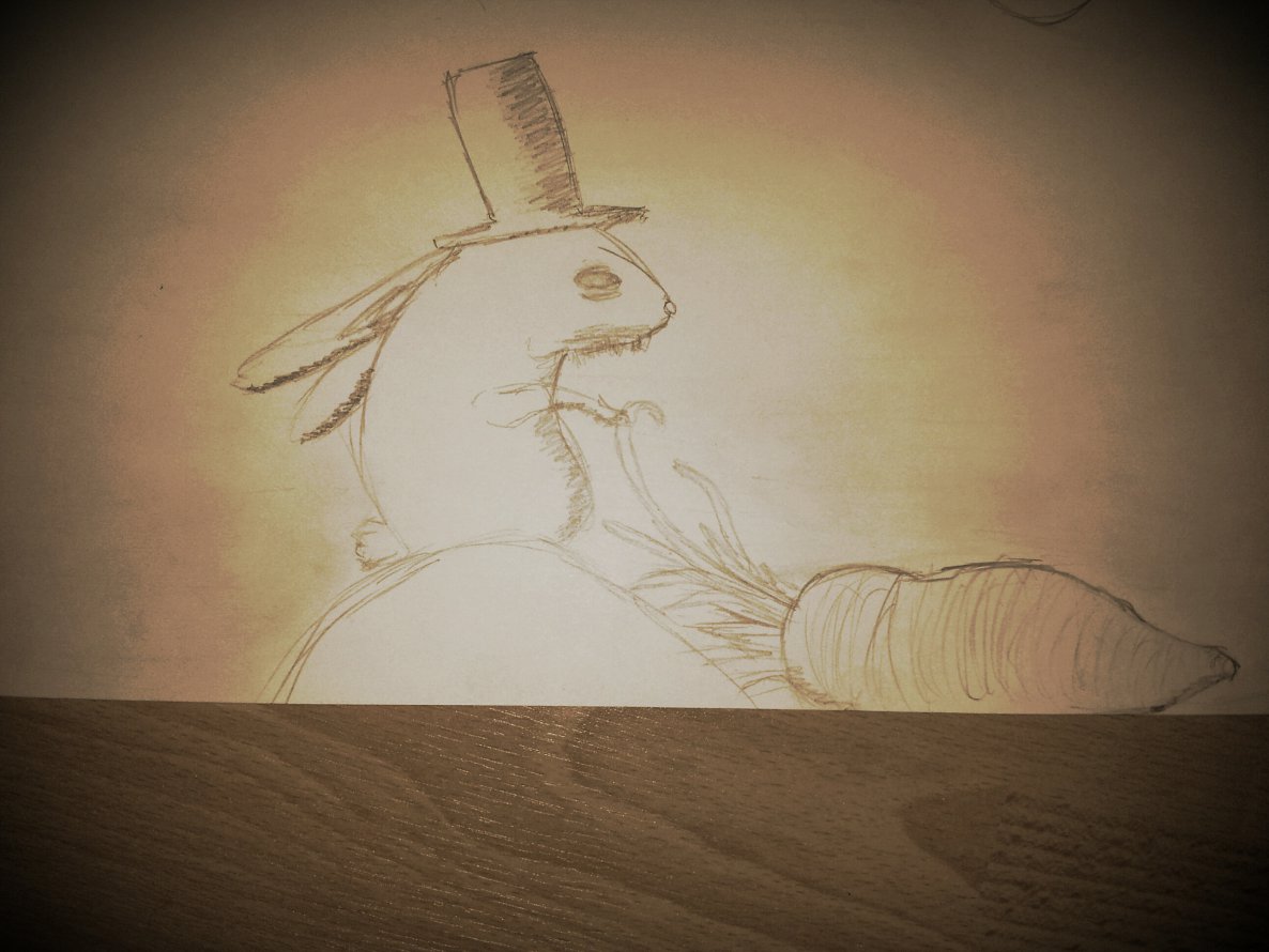 Graffiti Sketch in Saarbrücken - Photo by Stadter - Sir, Hase (2012)