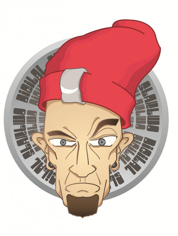 Graffiti Sketch in Mumbai - Photo by StakTwo - Digital, Sketch, Character (2013)