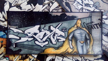 Graffiti Sketch - Photo by Stame2 - stame2, stame, sketches (2016)