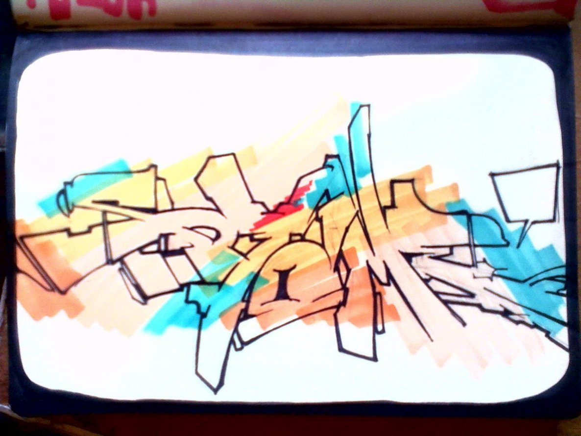 Graffiti Sketch - Photo by Stame2 - stame2, stame, freestyle (2014)