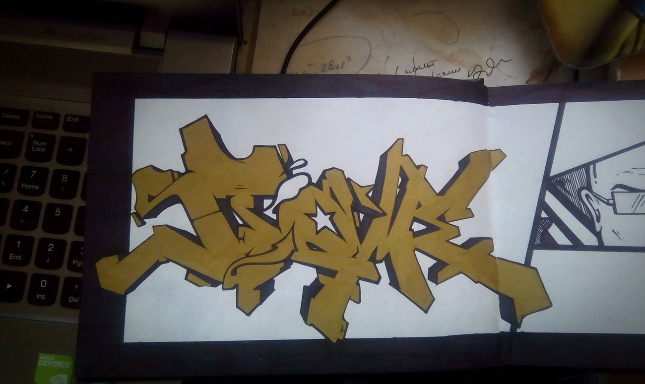 Graffiti Sketch - Photo by Stame2 - stame2, stame, stm2 (2015)