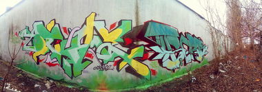 Graffiti Wall - Photo by Stame2 - stame2, stm2, rasta (2016)