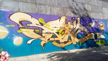 Graffiti Wall - Photo by Stame2 (2016)