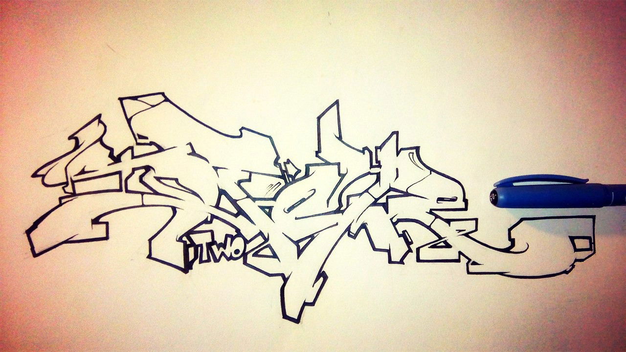 Graffiti Sketch - Photo by Stame2 - stame2, stame, stm (2016)