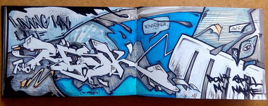 Graffiti Sketch - Photo by Stame2 - stm2, stame, rёsk (2016)