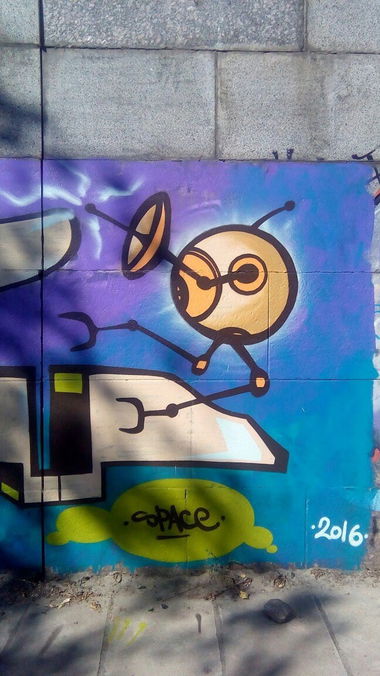 Graffiti Wall - Photo by Stame2 (2016)