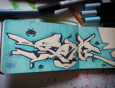 Graffiti Sketch - Photo by Stame2 (2016)