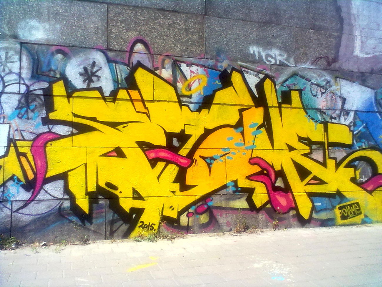 Graffiti Wall - Photo by Stame2 - stame2, stm, stame (2015)