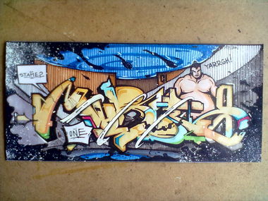Graffiti Sketch - Photo by Stame2 - stame2, murder, murderone (2015)